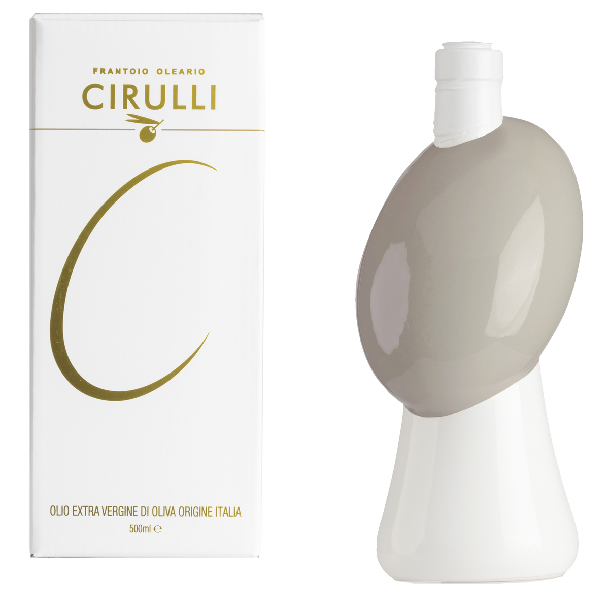 Orcio di olio extravergine di oliva • 250ml • Tortora