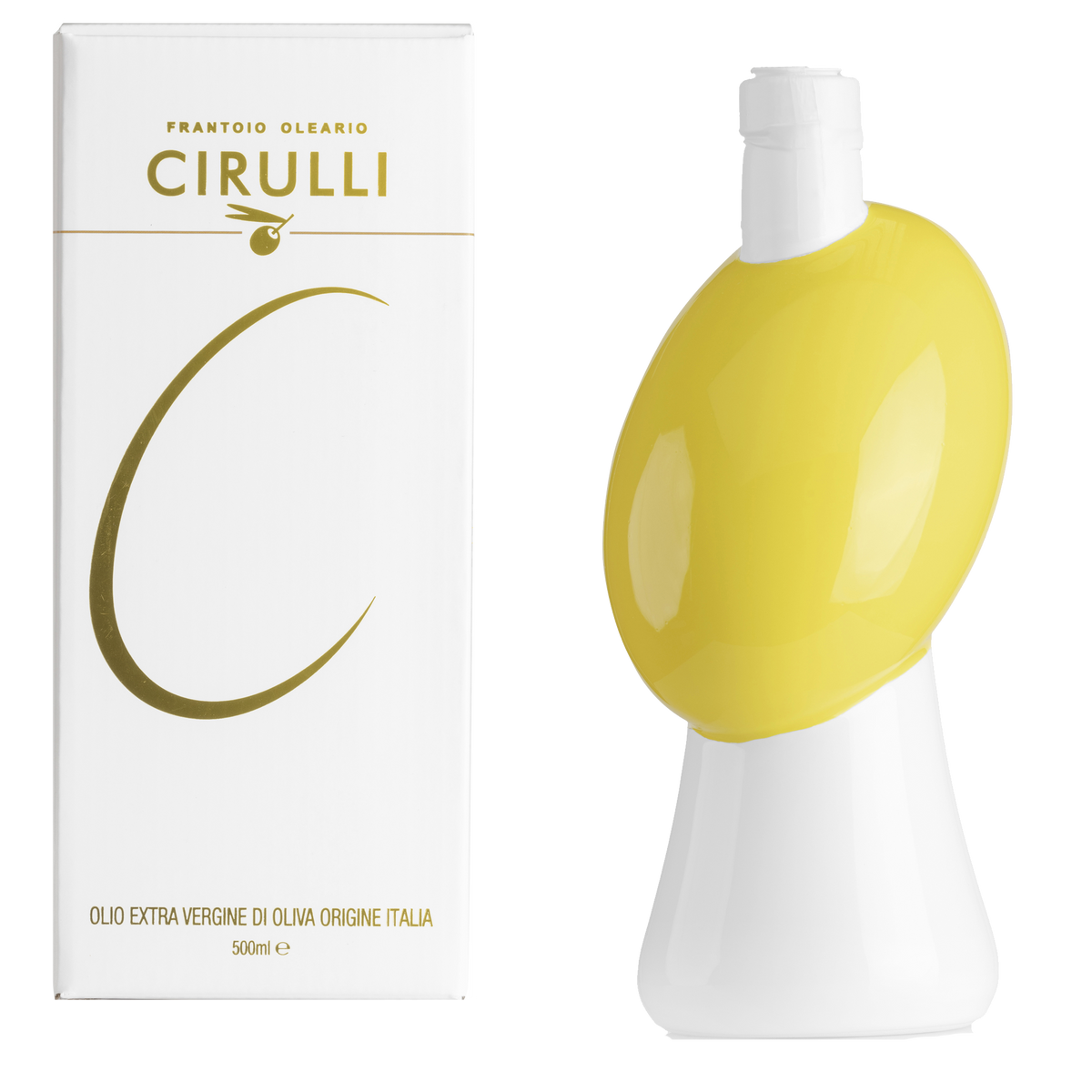 Orcio di olio extravergine di oliva • 250ml • Giallo