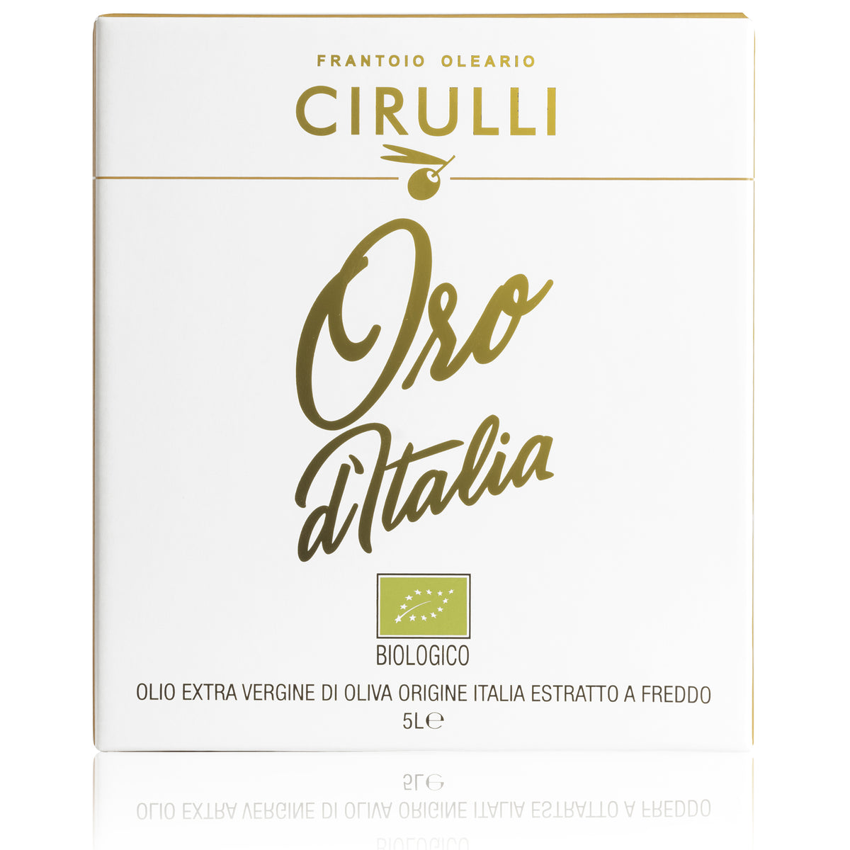 Bag in box di olio extravergine Biologico • 5 Litri