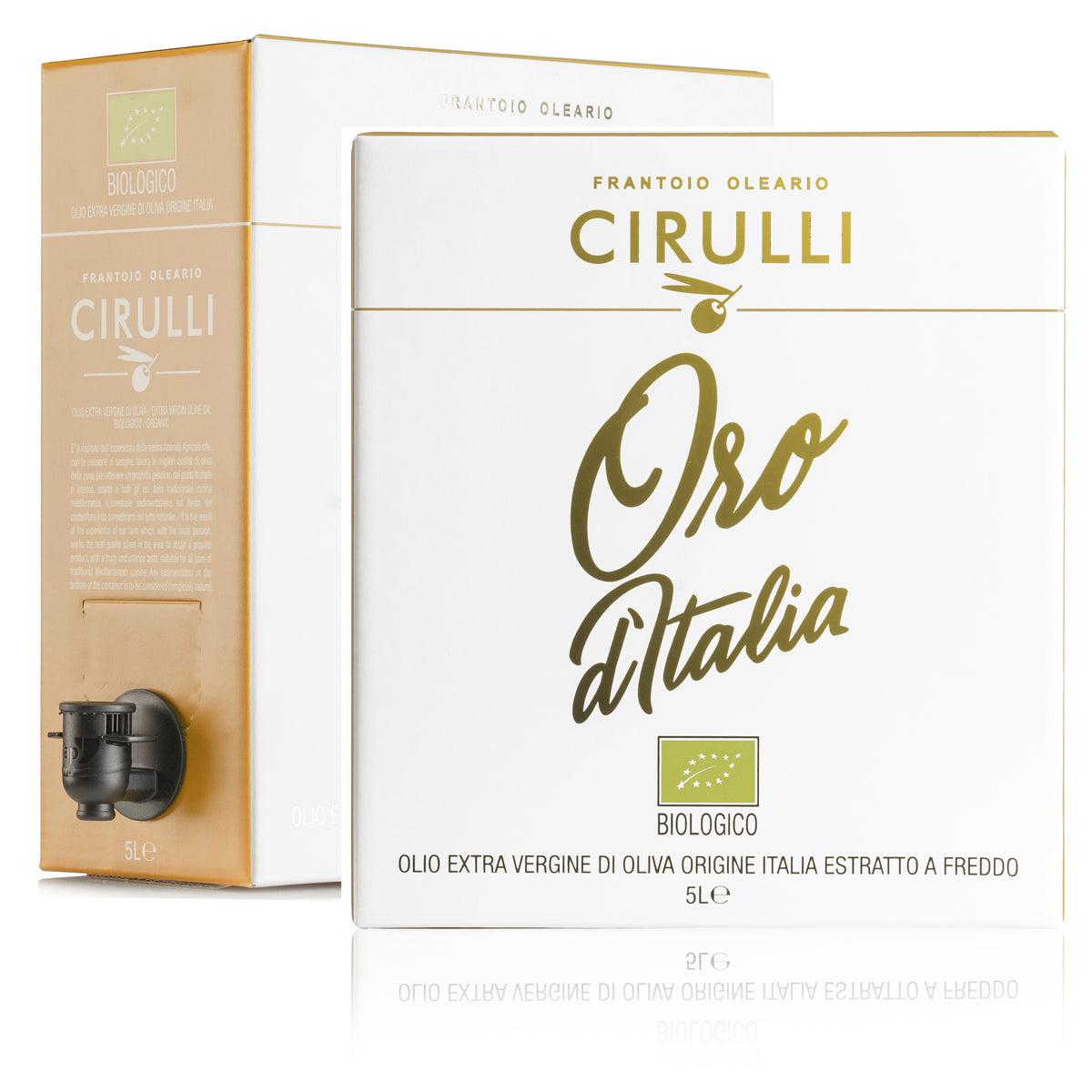 Bag in box di olio extravergine Biologico • 5 Litri
