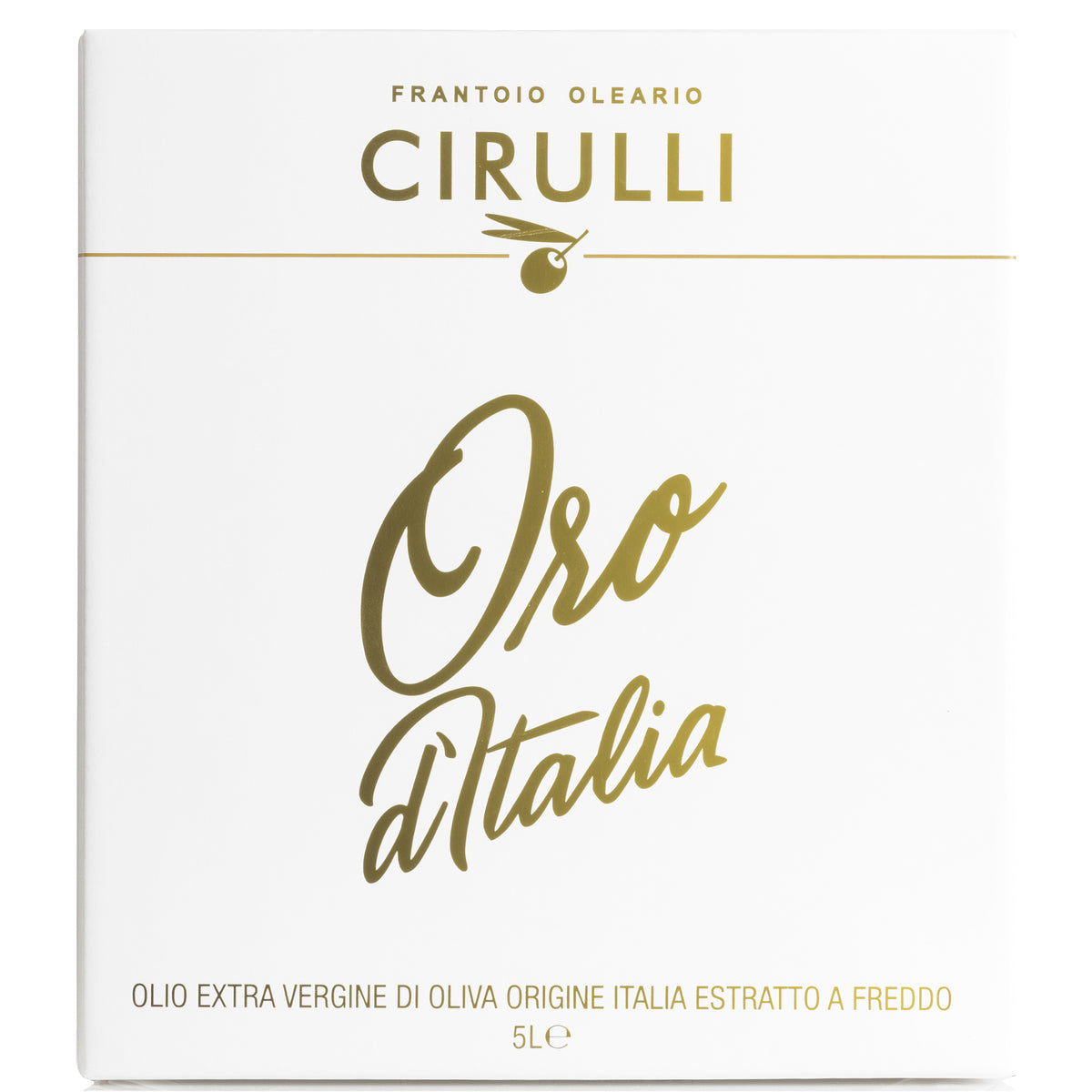 Bag in box di olio extravergine di oliva • 5 Litri