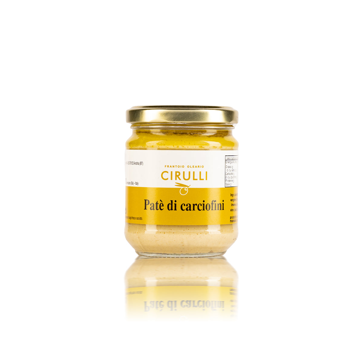 PATÉ DI CARCIOFINI - 180g